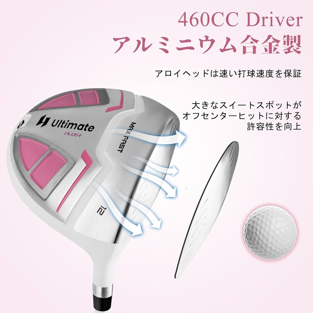 W668 メンズ ゴルフ クラブ セット 11点 スタンドキャディバッグ 入門 W668 メンズ ゴルフ クラブ セット 11点 スタンドキャディバッグ